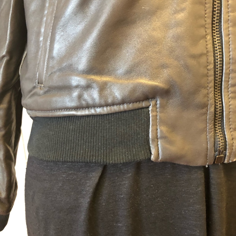 💲🔻 Rag & Bone/JEAN The Leather Bomber Jacket - Picture 4 of 8